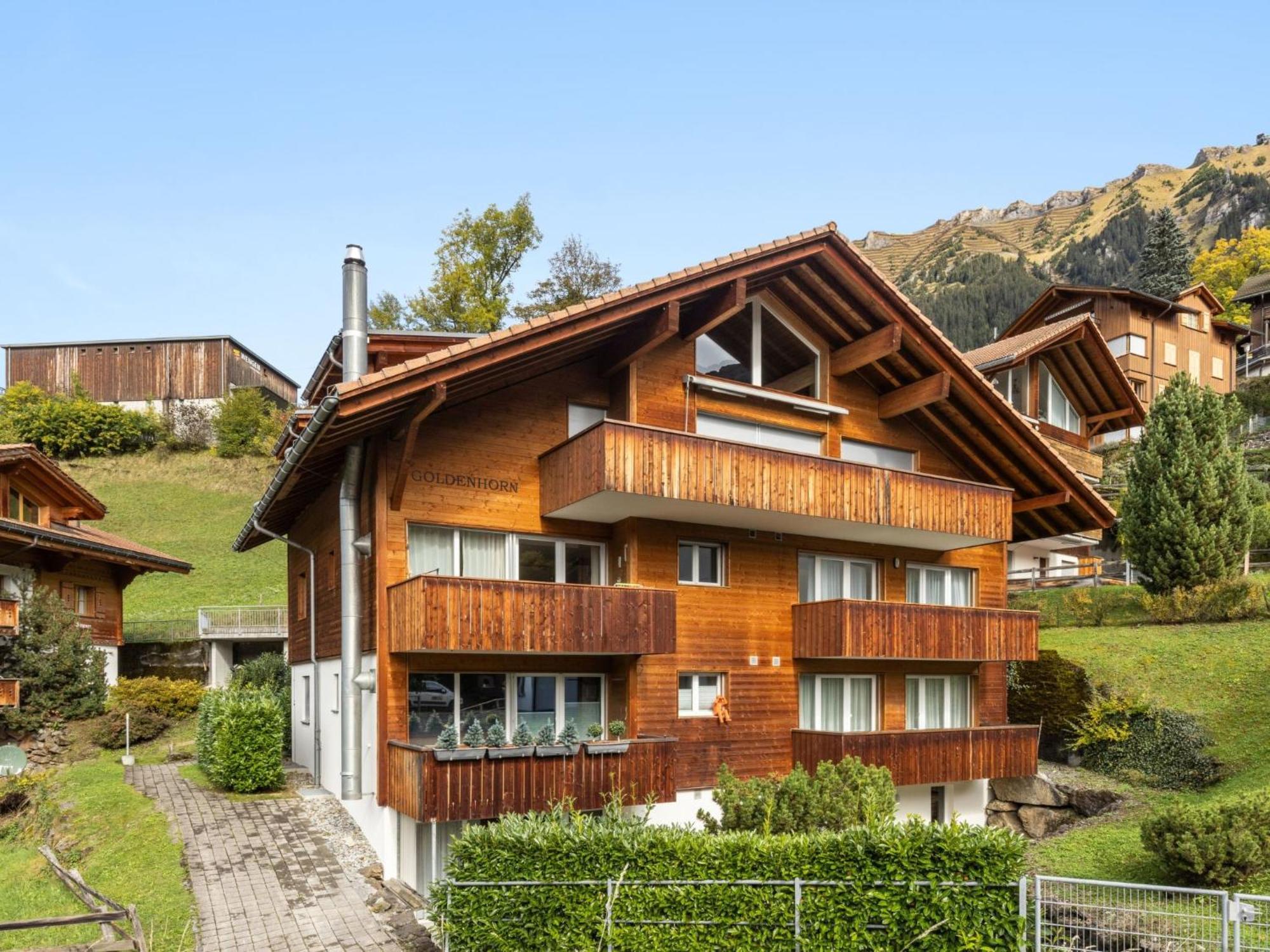 Apartment Goldenhorn Apt-F By Interhome Wengen Exterior photo