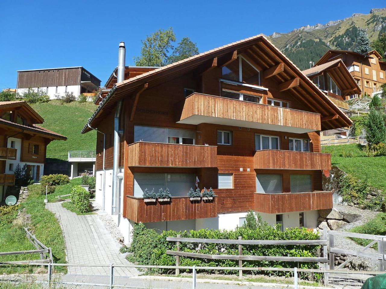 Apartment Goldenhorn Apt-F By Interhome Wengen Exterior photo
